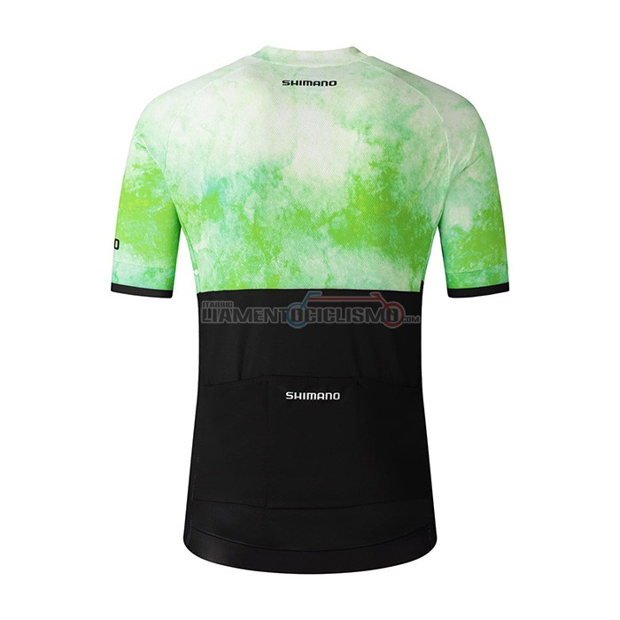 Abbigliamento Ciclismo Cannondale Manica Corta 2021 Nero Verde